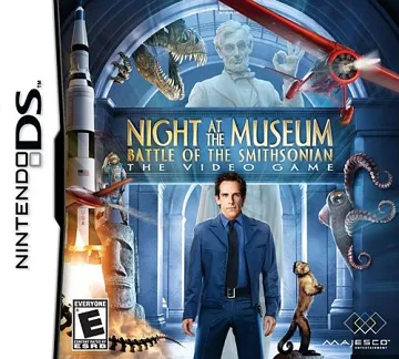 Night at the Museum - Battle of the Smithsonian - The Video Game (USA) box cover front